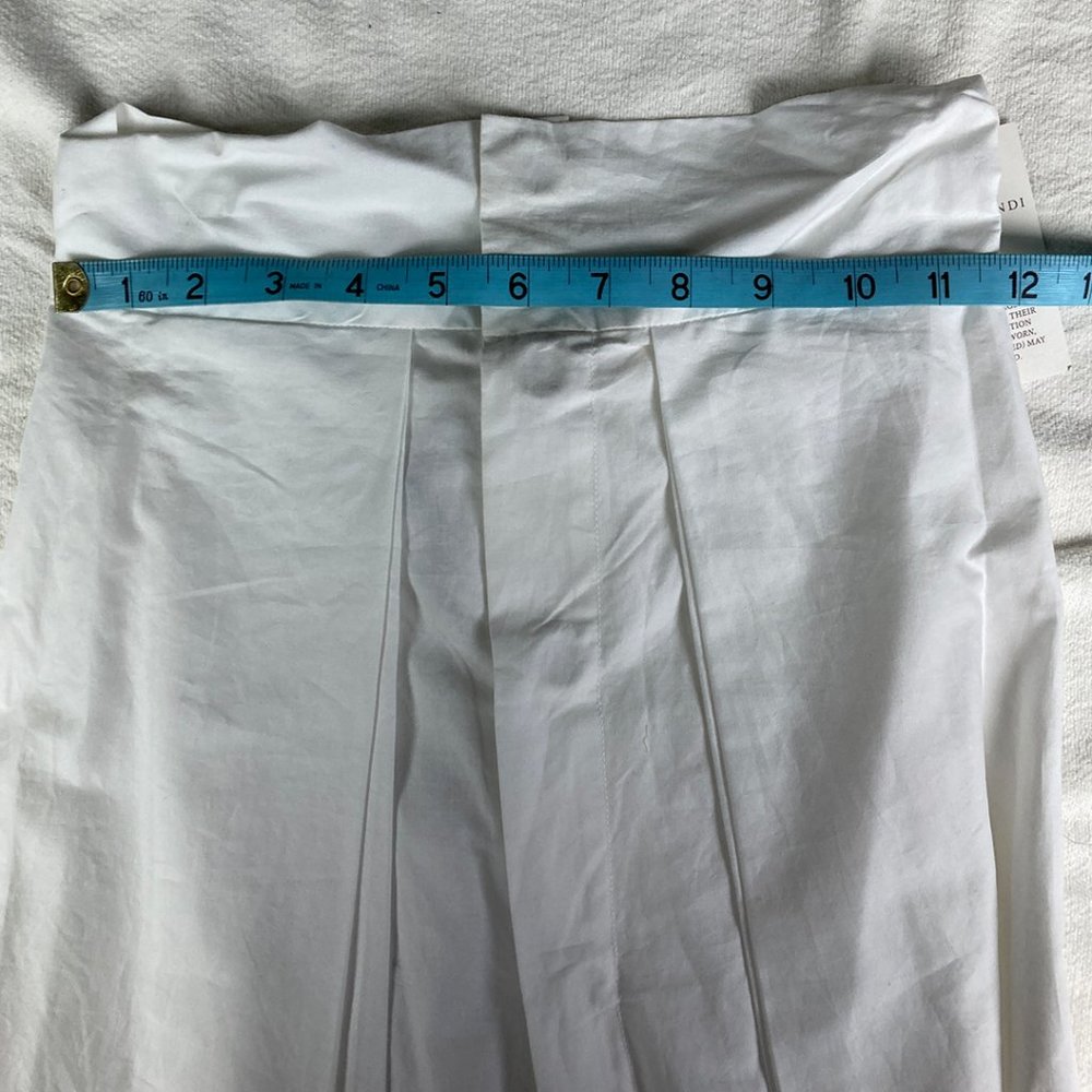 NWT Kalita White Avedon Maxi Skirt and Bow Tie Top Set Size XS Flowy Two-Piece - Picture 14 of 16